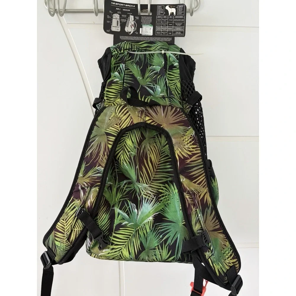 k9 Sport Sack Medium Palm Leaf Rare NWT